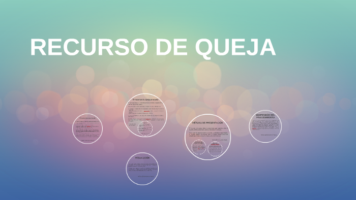 Recurso De Queja By Mario Iván Moreno Rodríguez On Prezi