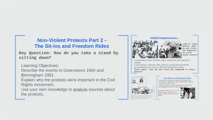Non-Violent Protests Part 2 - by Joshua Crosby on Prezi