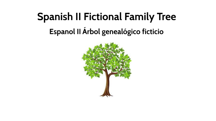 Fictional Family Tree by Jocelyn Herbel on Prezi
