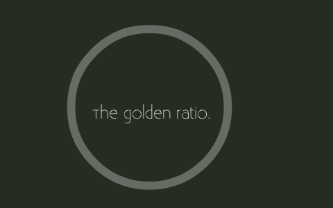 Golden Ratio by Jared Olah on Prezi