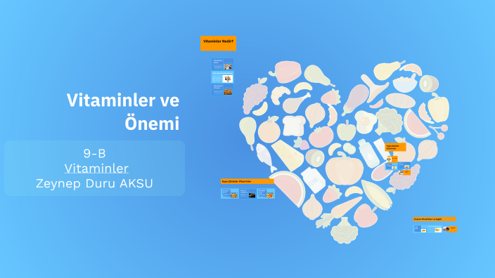 Vitaminler ve Önemi by Zeynep Duru on Prezi