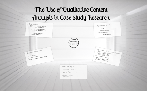 qualitative content analysis case study research