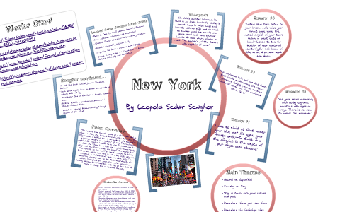 New York By Leopold Sedar Senghor by Clair Schacher