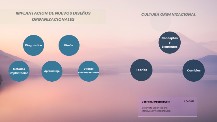 Proceso De Implantacion De Nuevos Diseños Organizacionales Pdf