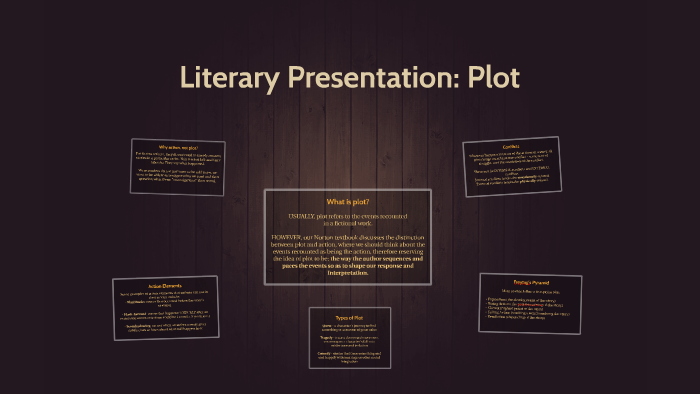 literary presentation meaning