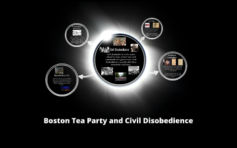 the boston tea party was an act of civil disobedience