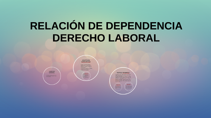 RelaciÓn De Dependencia Derecho Laboral By Marco Sornoza On Prezi 6316