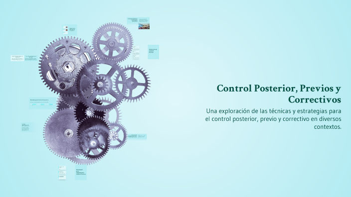 Control Posterior, Previos y Correctivos by john jairo delgado medina ...