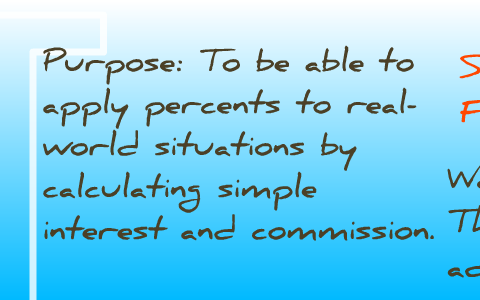 Commission & Simple Interest by Allison Ferrante on Prezi