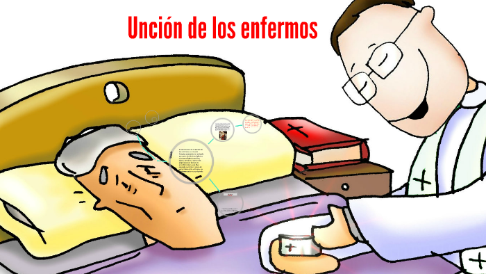 dibujo de la uncion de los enfermos