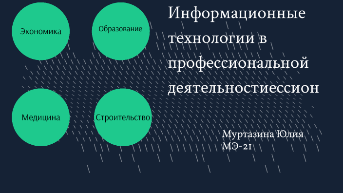 Ит в профессиональной деятельности презентация