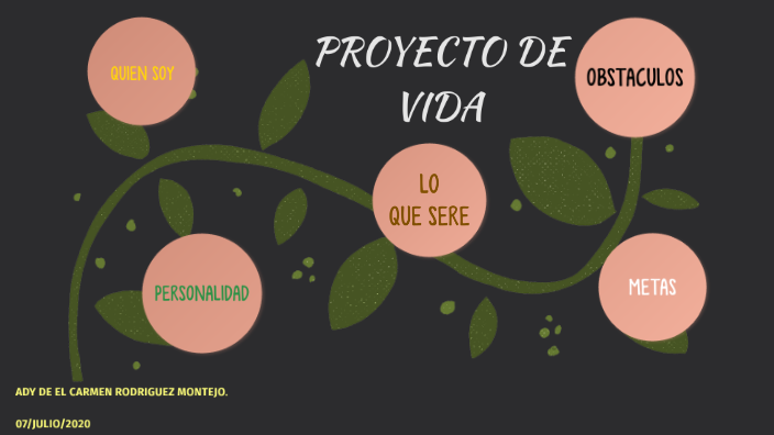 MI PROYECTO DE VIDA by ady de el carmen rodriguez montejo on Prezi