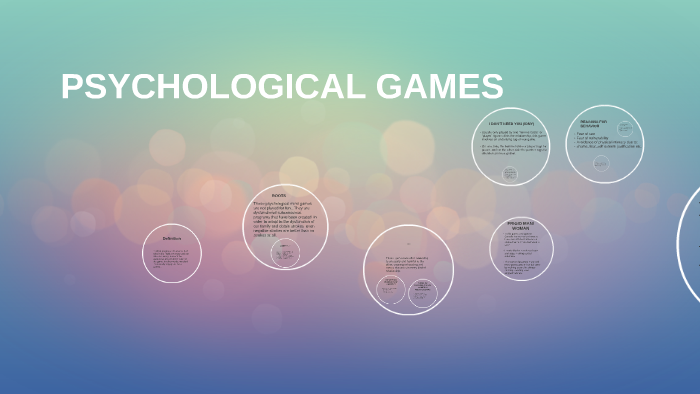 Psychological Games by kiri. Han7