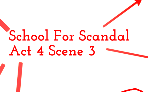 School For Scandal Act 4 scene 3 by Josef Clark on Prezi