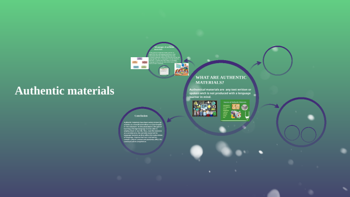 Authentic materials by Mike Acevedo on Prezi