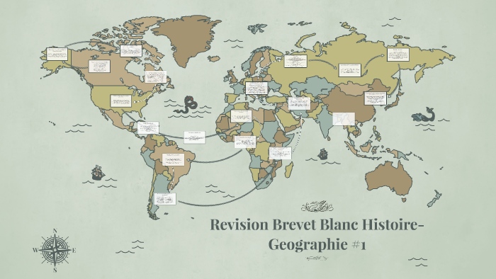 Revision Brevet Blanc Histoire Geo