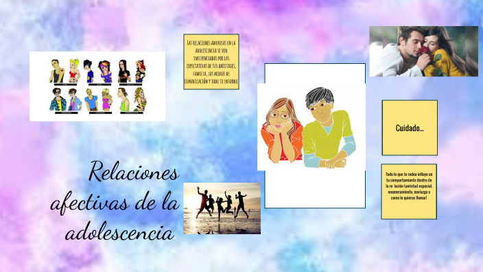 Relaciones afectivas de la adolescencia. by blanca estela flores chaves