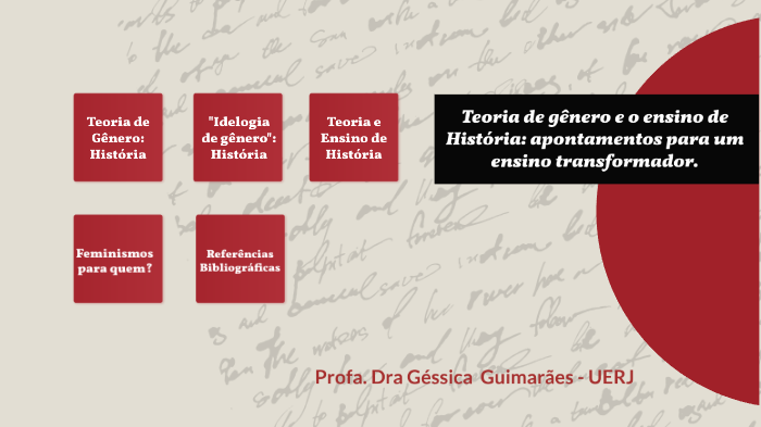 Teoria de Gênero e "Ideologia de Gênero": disputas no Ensino de ...