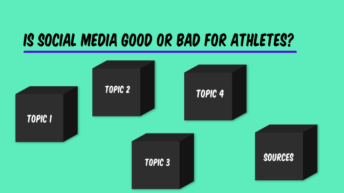 Is Social Media Good Or Bad For Athletes By Hayden Hon
