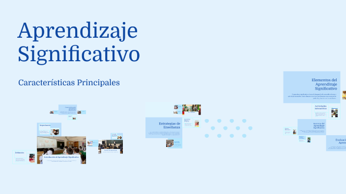 Aprendizaje Significativo by Michael Martinez on Prezi