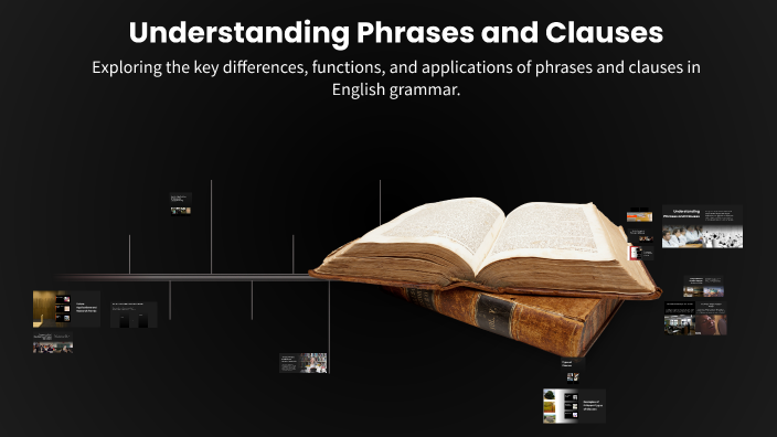 Understanding Phrases and Clauses by ROSHAN PRAKASH.S SIVAKUMAR on Prezi