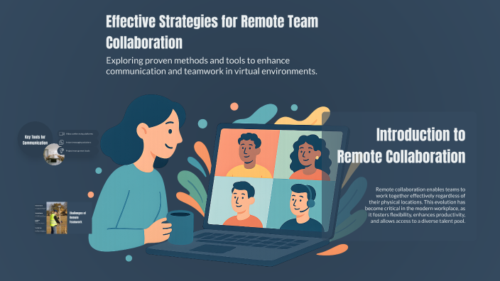 Effective Strategies for Remote Team Collaboration by ZACHERY MCCREE on ...