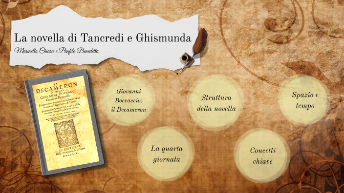 La Novella Di Tancredi E Ghismunda By Benedetta Panfilo