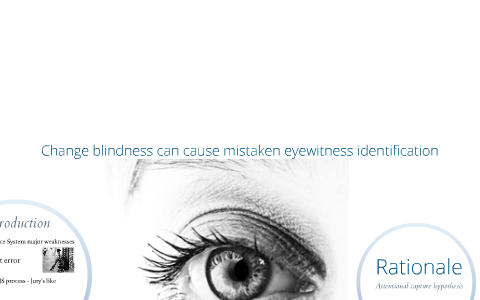 Change blindness can cause mistaken eyewitness identification by James ...