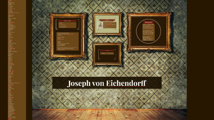 Joseph Eichendorff By Lucien Feichtner