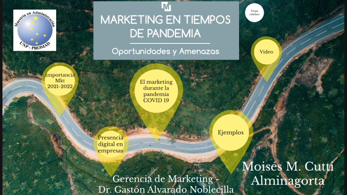 Marketing en tiempos de pandemia by Moisés Moshé on Prezi