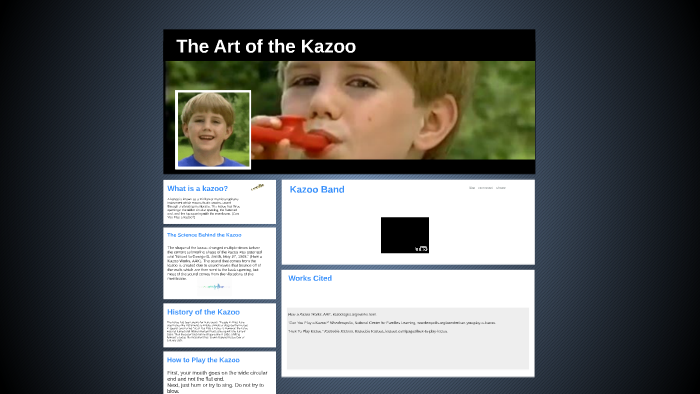 How a kazoo works