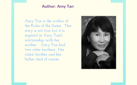 rules of the game amy tan