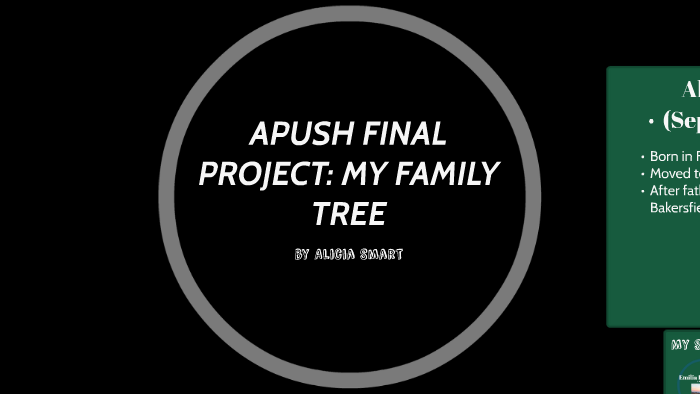APUSH FINAL PROJECT: MY FAMILY TREE by Alicia Smart on Prezi