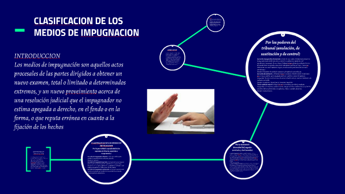 CLASIFICACION DE LOS MEDIOS DE IMPUGNACION By MONICA LOPEZ DOTTA On Prezi