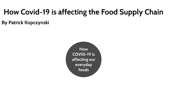 COVID-19 Affecting the Food Supply Chain by Patrick Kopczynski on Prezi