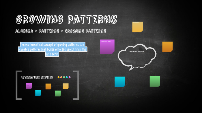 Growing Patterns Advanced growing patterns by