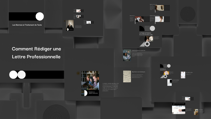comment faire une lettre professionnelle