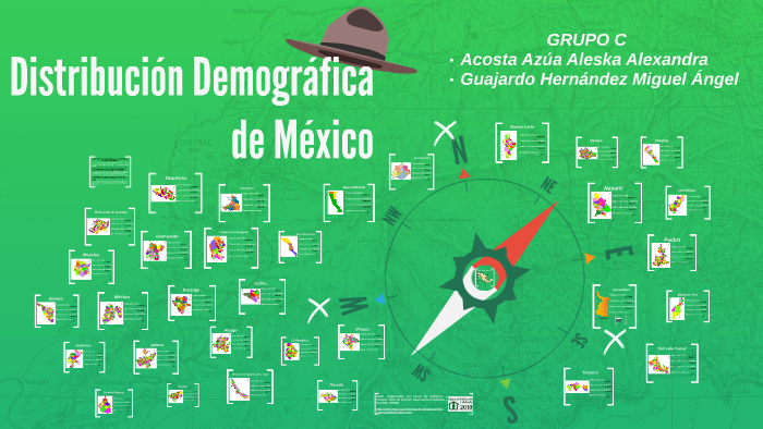 Distribución Demográfica De México By Aleska Acosta On Prezi