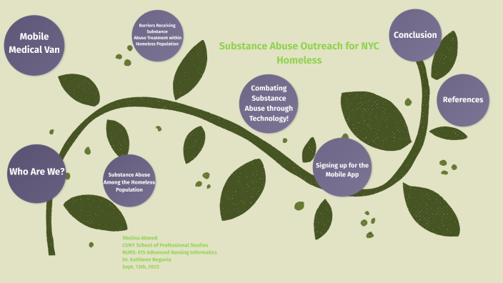 Substance Abuse Outreach for NYC Homeless by shelina ahmed on Prezi