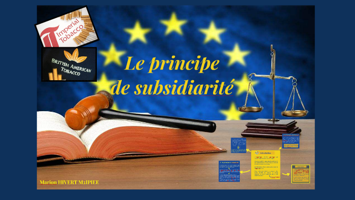Le principe de subsidiarité by hivert marion on Prezi