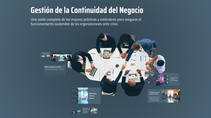 Gestión de la Continuidad del Negocio by RAUL SANTIAGO JIMENEZ on Prezi