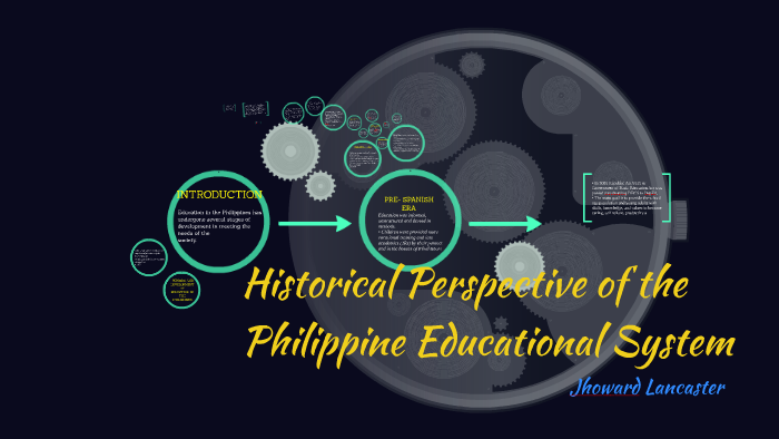 Historical Perspective of the Philippine Educational System by jhoward ...