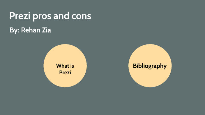 prezi presentation pros and cons