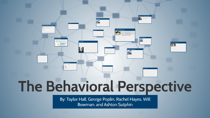 the-behavioral-perspective-by-rachel-hayes