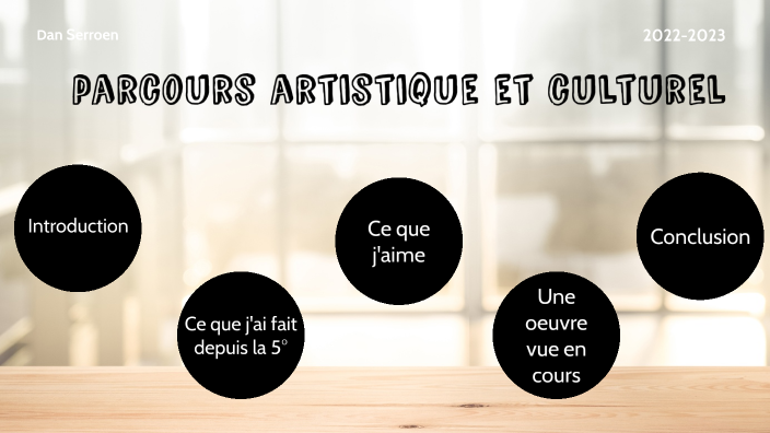 parcours artistique et culturel by Dan Banane on Prezi