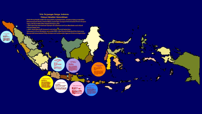 Peta  Perjuangan Bangasa Indonesia  di  Awal Kemerdekaan  by 