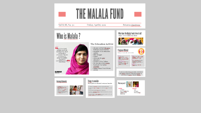 The Malala Fund By Brianna Quatrone
