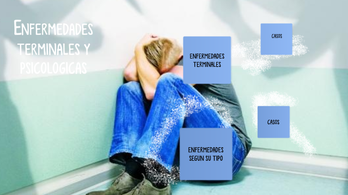 ENFERMEDADES TERMINALES Y ENFERMEDADES PSICOLÓGICAS by gloria valero