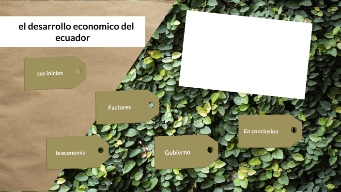 El Desarrollo Económico Del Ecuador By María Jimenez On Prezi