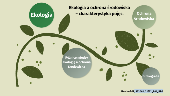 Ekologia a ochrona środowiska – charakterystyka pojęć by Marcin Gzik on
